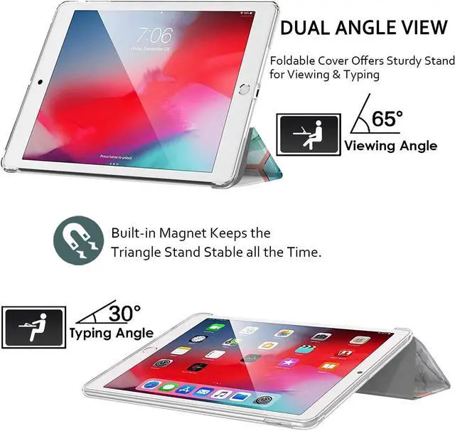 Alt view image 4 of 5 - DuraSafe Cases for iPad Pro 12.9 inch 6th 5th 4th Gen Case A2436 MHNF3LL/A MHNG3LL/A MNXR3LL/A MNXT3LL/A A2378 MHNF3LL/A MHNG3LL/A A2229 MY2H2LL/A MY2J2LL/A A2461 MHNH3LL/A MHNJ3LL/A - Marble Green