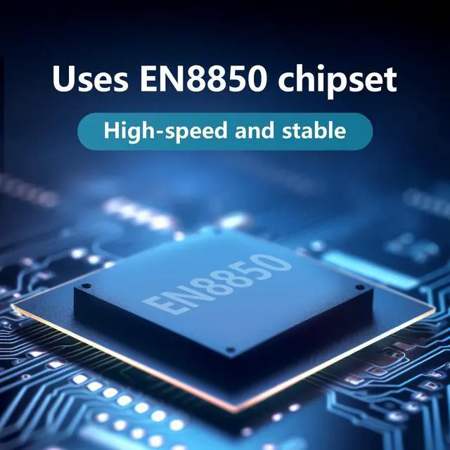 Alt view image 3 of 5 - BZIZU 16-Port Gigabit Ethernet Switch, Plug and Play Unmanaged Network Splitter, Small Desktop Size with Fanless Quiet Design, White Plastic Case