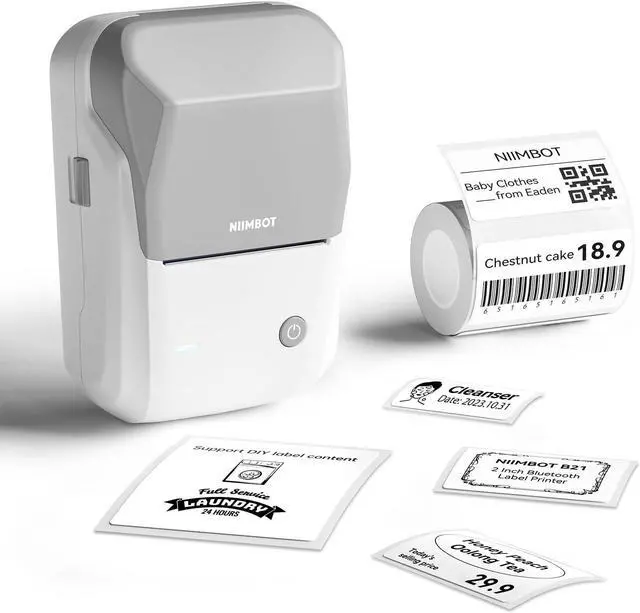 Alt view image 2 of 5 - NIIMBOT B1 Label Maker with 2 Roll Label Tape