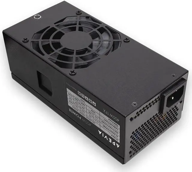 Main image of Apevia TFX-PFC400W TFX 400W Fixed Cables, Full Range Active PFC Computer Power Supply