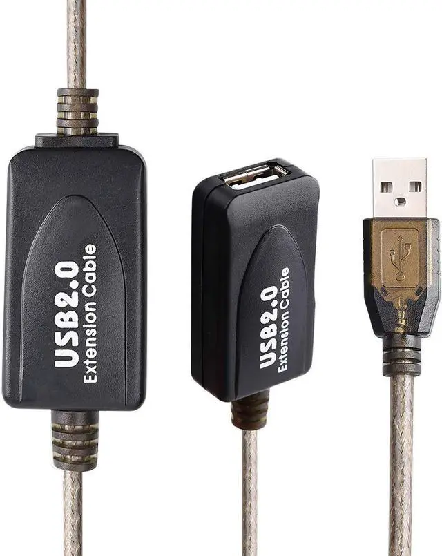 Alt view image 2 of 5 - GGMTY 65 FT USB Extension Cable, USB 2.0 Type A Male to A Female Active Repeater Extension Cable 65 ft, High Speed 480 Mbps