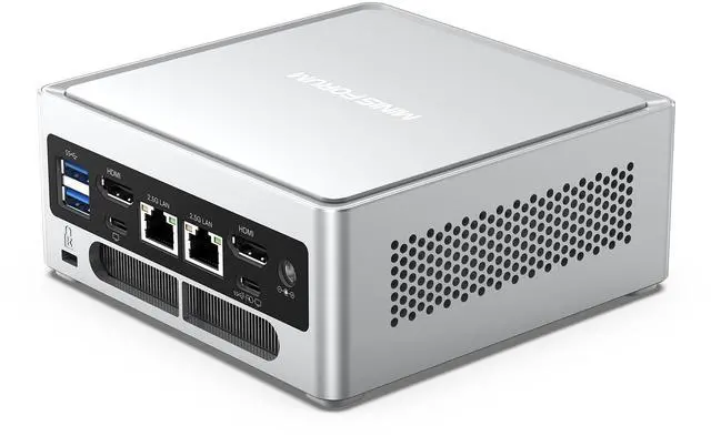 Main image of MINISFORUM NAB6 Lite Mini PC Core i5-12600H(12C/16T, up to 4.5 GHz) Mini Computer 32GB RAM + 512GB SSD, 2xHDMI + 2xUSB-C 4K@60Hz Outputs, 2x2.5G LAN, 4xUSB3.2, Intel Iris Xe Graphics Desktop Computer