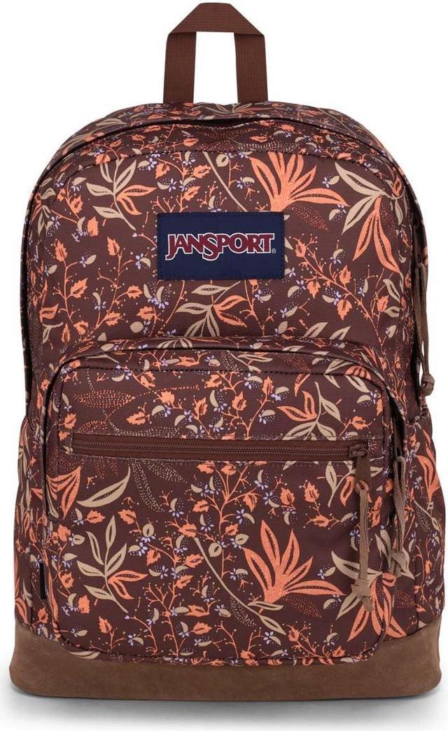 JanSport Right Pack Backpack Durable Daypack with Padded 15 Laptop Sleeve Spacious Main Compartment Integrated Water Bottle Pocket Floral Tone Newegg