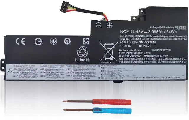 Main image of King EBOYEE 01AV421 01AV419 T470 T480 Battery Replacement for Battery ThinkPad A475 A485 TP25 Series PC FRU 01AV489 SB10K97577 SB10K97576 SB10K97578 01AV420 11.4V 24WH 2100mAh Notebook.