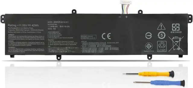 Main image of ANTIEE B31N1911 Battery for Asus VivoBook Flip K413EA K413FA K413FP K413FQ S433EA S433FA TM420U TM420UA TP420UA TP470EA TP470EZ X413EA X413JA X421DA X421EA X421EP X421FF X421FQ X421JA