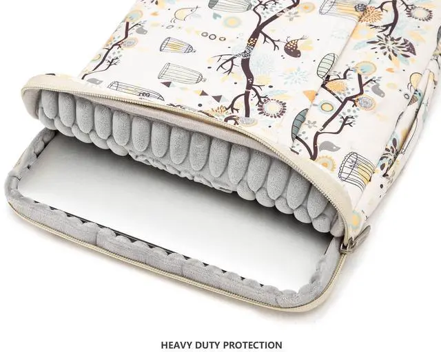 Alt view image 4 of 5 - Kinmac 360° Protective Laptop Sleeve Case Bag Cover with Handle for MacBook Pro 16 inch,16 inch HP,Lenovo,Dell,ASUS,Acer Ultrabook and Business Laptop (KF-11)