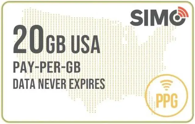 Main image of Solis US Pay-Per-GB Card 20GB