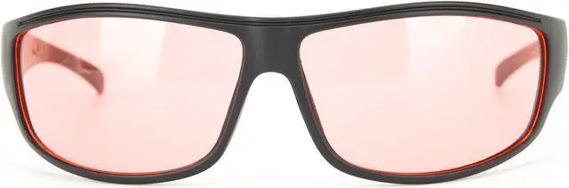 Alt view image 5 of 5 - SomniLight FL-41 Light Sensitivity Glasses for Florescent Light Sensitivity, Photophobia, and Migraines (Sport Style) (Medium)