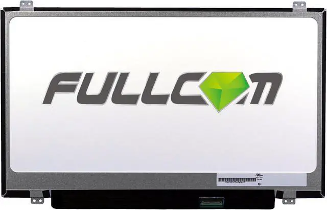 Main image of FULLCOM New LCD Replacement Screen 14.0 Inch NV140FHM-N41 FHD 1920x1080 (with Brackets) IPS Matte 30 Pin for Laptop/Display/Screen/LCD Application
