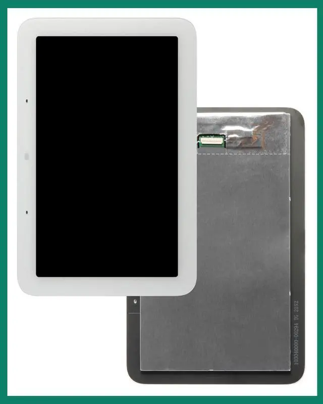 Alt view image 2 of 5 - for Google Home Nest Hub LCD Screen Replacement for Google Nest Hub Display Touch Screen Digitizer Assembly Replacement for Google Home Nest Hub/Nest Hub Screen Repair White 7" (for 2nd Generation)
