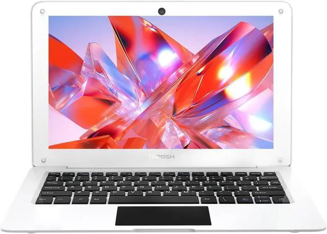 Main image of Adorably Netbook Mini Laptop 10.1 inch for Kids Student Travel, 8GB RAM 128GB SSD Expandable, Supports Win 10, Intel CPU Celeron N4000, WiFi and Bluetooth-White