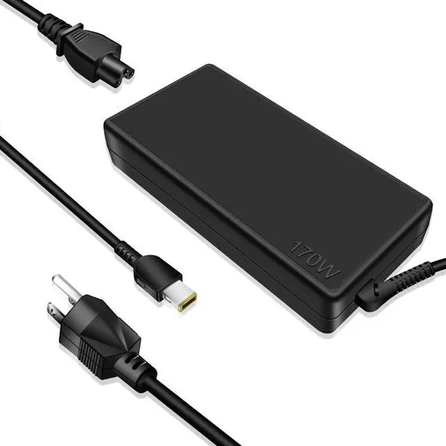 Main image of 170W AC Adapter for Lenovo LOQ, Legion 5, ThinkPad P1 P50 P51 P52 P53 P70 P71 P73 T15g T15p P15v P15g P15 P17 X1 Laptop Charger Power Supply Cord