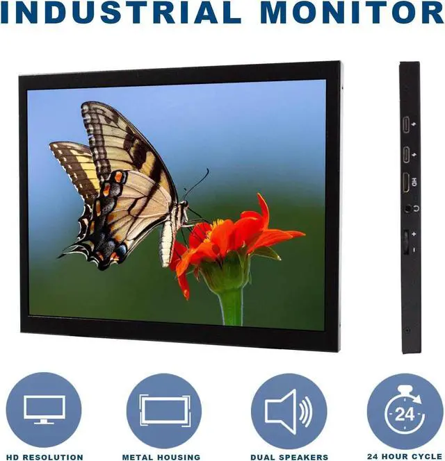 Alt view image 4 of 5 - VSDISPLAY 9.7 Inch 2K 2048x1536 Small Portable LCD Monitor IPS Display with USB-C Video Input and Dual Speakers,for PC Laptop Computer Gaming