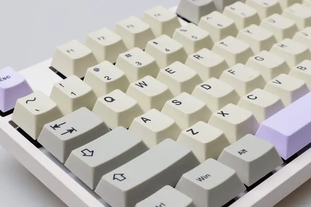 Alt view image 5 of 5 - HK GAMING Custom Keycaps | Dye Sublimation PBT Keycap Set for Mechanical Keyboard | 139 Keys | Cherry Profile | ANSI US-Layout | Compatible with Cherry MX, Gateron, Kailh, Outemu | Muted