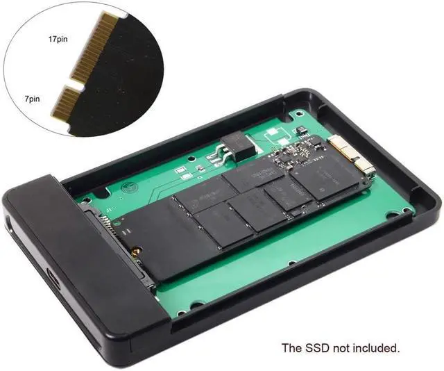 Alt view image 2 of 5 - NFHK USB 3.0 to 2012 Mac Pro Retina A1425 A1398 MC975 MC976 MD212 MD213 ME662 ME664 ME665 SSD 17+7Pin Case