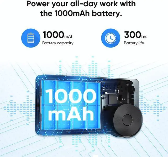 Alt view image 2 of 5 - XPPen Mini Keydial ACK05 Wireless Shortcut Keyboard Bluetooth Programmable Express Remote Control with Dial & Drawing Tablet XPPen StarG640 Digital Graphic Tablet 6x4 Inch Art Tablet