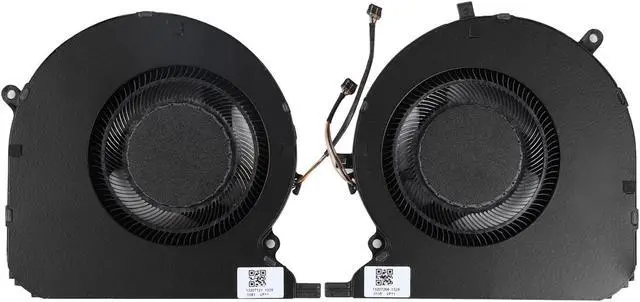Alt view image 2 of 5 - New CPU+GPU Cooling Fan Replacement for Razer Blade 14 RZ09-0370 RZ09-0370CEA3 RZ09-0368 P/N:13207266 13207121 FNNK DFS5K123043635 FNNL DFS5K121144645 DC 5V 0.5A