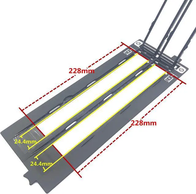 Alt view image 3 of 5 - OKLILI QM3-2694-000 QM3-2695-000 35mm & 120 Photo Holder Assy Negative Film Holder & Cover Guide Compatible with Canon CanoScan 8000F 8400F 8800 8800F 9000 9000F,9000F Mark II
