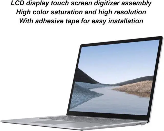 Alt view image 2 of 5 - Replacement for Surface Laptop 3 1872 1873 (2019), 15 inches 2496x1664 LCD Display Digitizer Assembly, Laptop Replacement, Tested Before Shipment