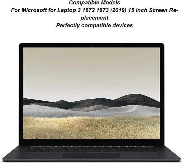 Alt view image 4 of 5 - Replacement for Surface Laptop 3 1872 1873 (2019), 15 inches 2496x1664 LCD Display Digitizer Assembly, Laptop Replacement, Tested Before Shipment