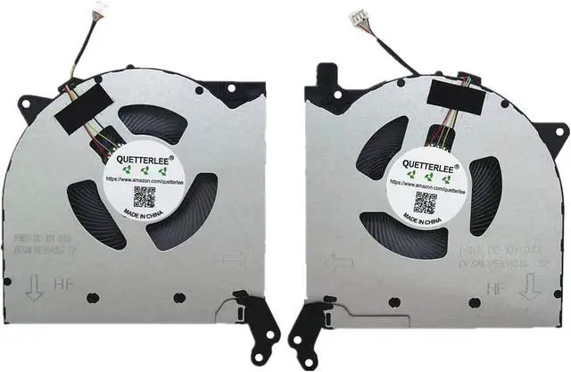 Main image of QUETTERLEE Replacement New Laptop CPU+GPU Cooling Fan for Lenovo Legion ( Y7000P R7000P RTX3060 2021 ) Legion 5-15IMH05H Y550-15E 2021H Series DC10V 0.8A DFSAL12E064860 FNK9 DFSAL12E164810 FNKA Fan