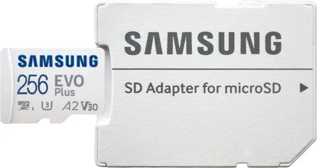 Alt view image 4 of 5 - Samsung 256GB Micro SD Card Evo Plus for Samsung Phone Works with Galaxy A20s, A20, A10, A70 (MB-MC256KA) SDXC Class 10 A2 UHS-I Bundle with 1 Everything But Stromboli MicroSD & SD Memory Card Reader