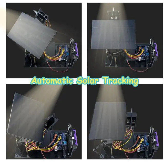 Alt view image 3 of 5 - LAFVIN Solar Tracking Starter Kit Project DIY Smart Tracker System STEM Programming Code with Tutorial Compatible with Arduino IDE