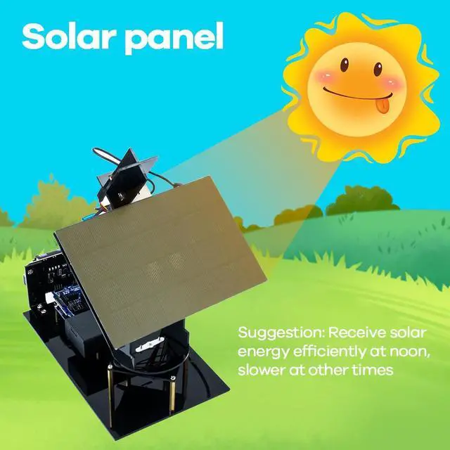 Alt view image 4 of 5 - LAFVIN Solar Tracking Starter Kit Project DIY Smart Tracker System STEM Programming Code with Tutorial Compatible with Arduino IDE