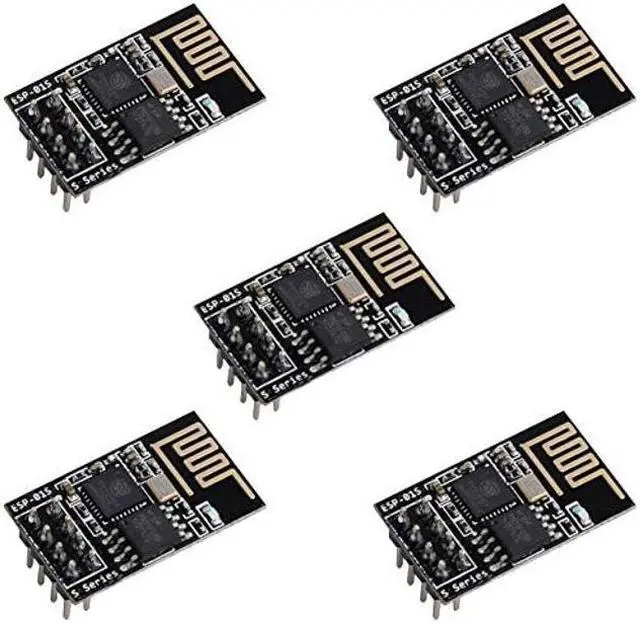Alt view image 4 of 5 - Bundle of ESP-01 ESP-01S Prog WiFi Programmer + Esp-01 Serial WiFi Transceiver + Breadboard Adapter