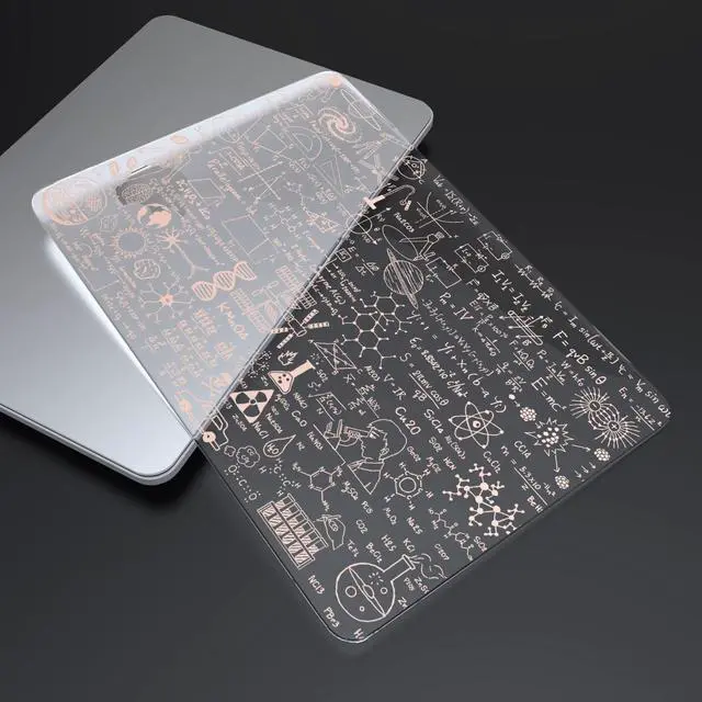 Alt view image 3 of 4 - TeDaWen Laptop Case for MacBook Pro 13 Inch 2022-2020 Release : A2338 M2 M1 A2289 A2251 A2159 A1989 A1706 A1708, Laptop case and Keyboard Cover, Formula Diagram (Rose Gold) 4