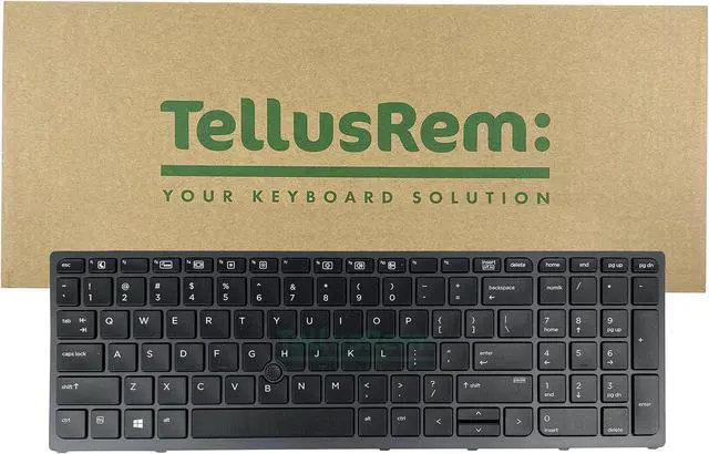 Main image of Replacement US Backlit Keyboard for HP Zbook 15 G3, Zbook 17 G3, Zbook 15 G4, Zbook 17 G4