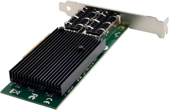 Alt view image 5 of 5 - Mellanox ConnectX-3 Dual-Port QSFP+ 40GbE VPI NIC - PCIe 3.0 x8 for InfiniBand/Ethernet with Hardware Offload & RoCE Support