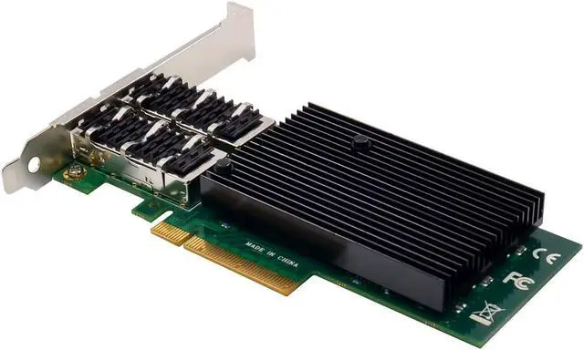 Alt view image 4 of 5 - Mellanox ConnectX-3 Dual-Port QSFP+ 40GbE VPI NIC - PCIe 3.0 x8 for InfiniBand/Ethernet with Hardware Offload & RoCE Support