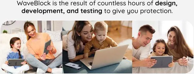 Alt view image 2 of 5 - WaveBlock iBlock Protection Sticker for iPad 10