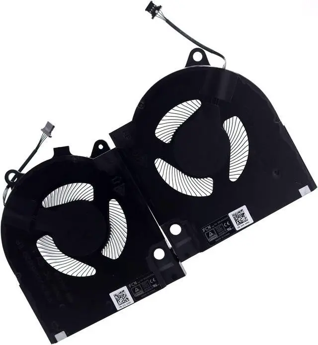 Main image of Deal4GO 12V/1A CPU Cooling Fan w/Graphics GPU Fan Set Replacement for Dell G15 5510 5511 5515 2021 2022 (with RTX3060/RTX3050 GPU)