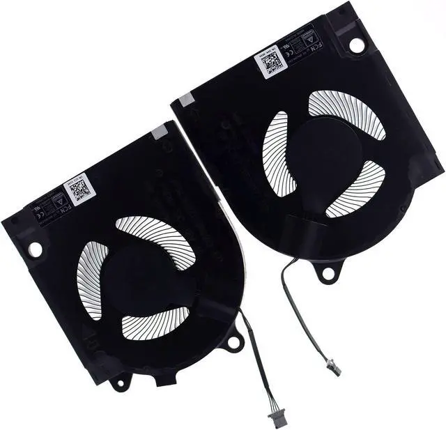Alt view image 3 of 5 - Deal4GO 12V/1A CPU Cooling Fan w/Graphics GPU Fan Set Replacement for Dell G15 5510 5511 5515 2021 2022 (with RTX3060/RTX3050 GPU)