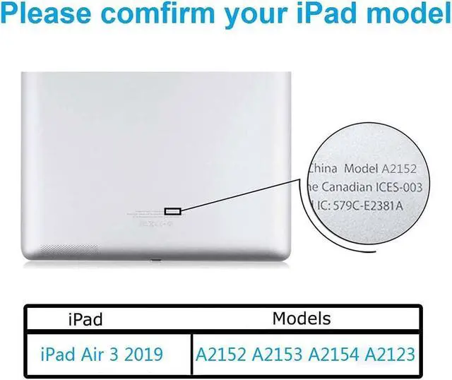 Alt view image 5 of 5 - Zentop for White iPad Air 3 3rd Generation 2019 10.5 inch Touch Screen Digitizer Glass Replacement (Not LCD) Modle A2152 A2123 A2153 A2154 with Toolkit.