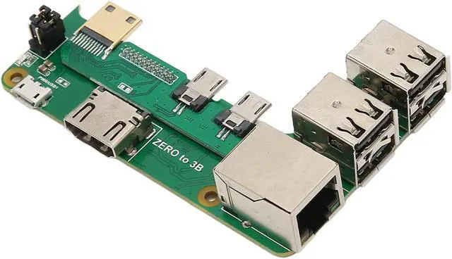 Main image of GPIO Expansion Module Board for Zero 2W, USB2.0 RJ45 Network Port Adapter Board, 100M Self Adaptive, GPIO Extension Board for General Computer