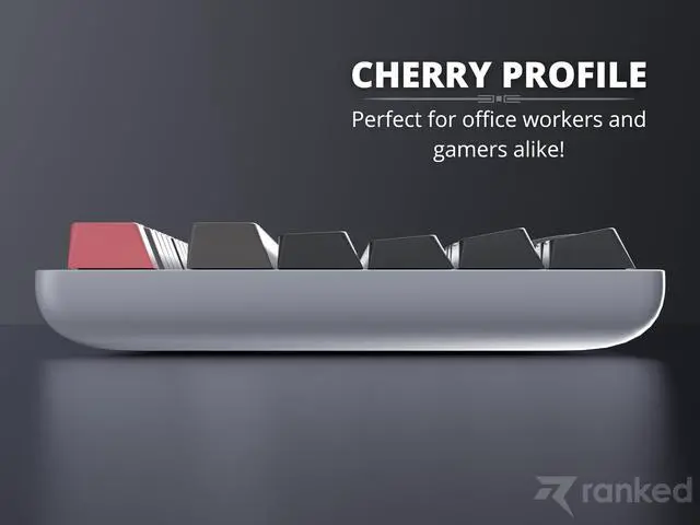Alt view image 4 of 5 - Ranked Blank Premium Keycap Set | 1.4 mm Thick PBT | Cherry Profile for Mechanical Keyboard (Dolch, 139 Keys)