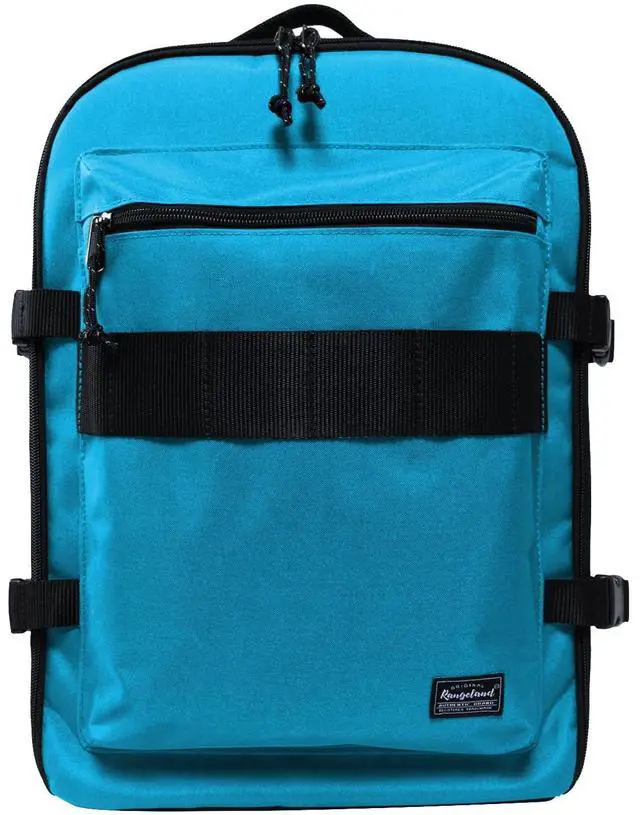 Main image of Rangeland Travel Backpack 17L Lightweight Casual Small Carry-on Daypack 15-inch Laptop Notebook, Underseat Overnight Weekender, Blue