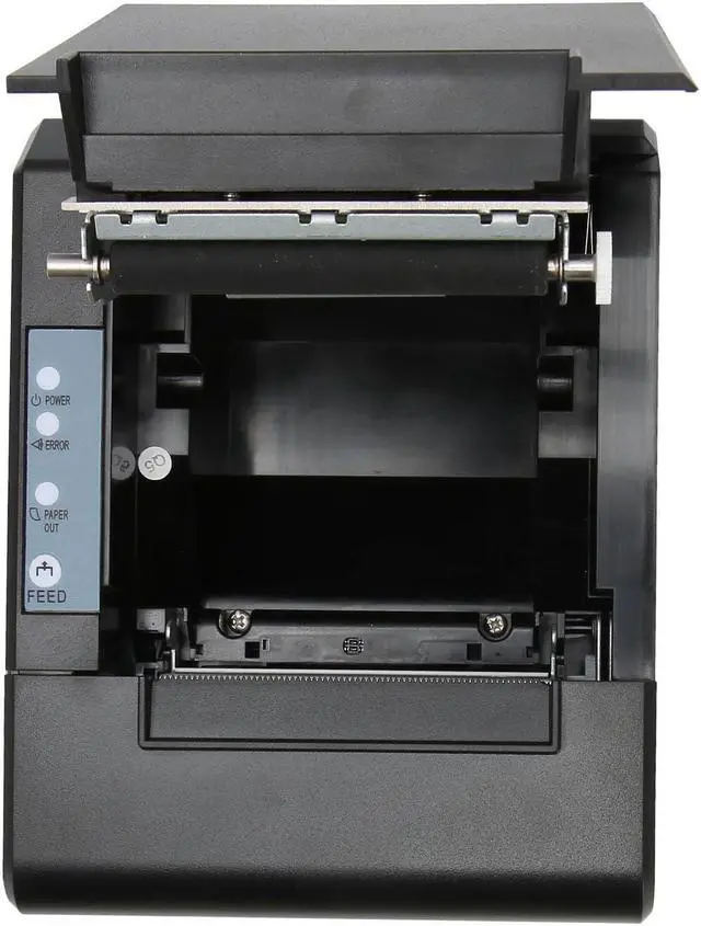 Main image of USB Thermal Receipt Printer, 80mm Small POS Printer with Adjustable Mode, High Speed Noiseless Mini Thermal Printer with Auto Cutter (US Plug)