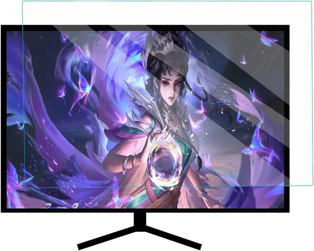 Main image of Anti Glare Film TV Screen Protector, Anti Blue Light Monitor Filter, Guard Against Radiation, Relieve Eye Strain Protection Eyes and Sleep Better for 32/43/50//55/69in LCD, LED Ect