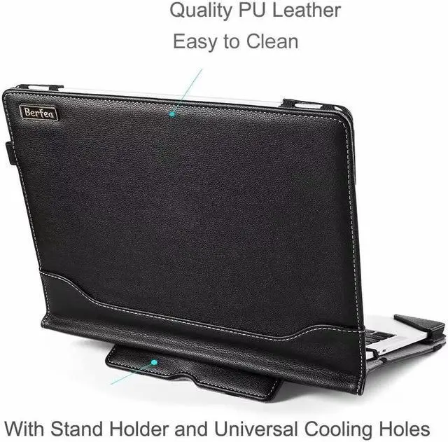 Alt view image 4 of 5 - Berfea Protective Case Cover Sleeve Compatible with ASUS Zenbook 14/14X/Pro 14 Duo OLED UX8402,UX6404,UX3402,UX3404,UX410UA,UX430UQ,UX430UA,U4000,U4100,UQ7200 14 inch Laptop Notebook