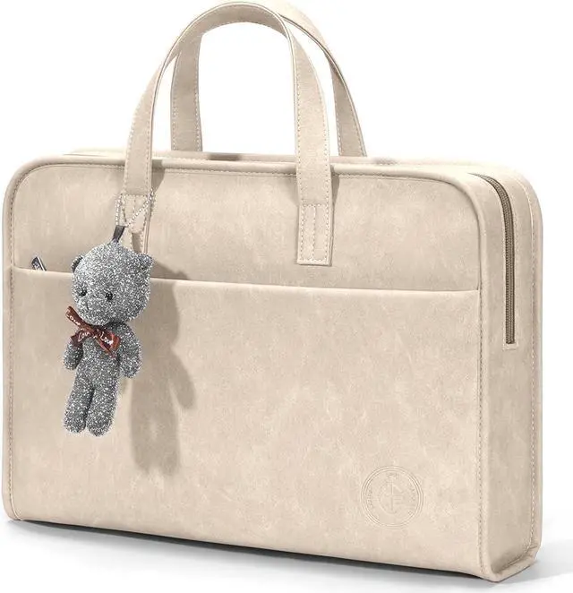 Main image of TAIKESEN 360° Protective Laptop Shoulder Bag Sleeve Case for 13-14.2 inch Notebooks, Compatible with 14 inch New MacBook Air Pro Max M1 M2 M3, HP, Dell, Asus, Acer, with Airbags, Handle, Khaki