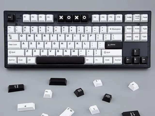 Alt view image 5 of 5 - BowJian 172 Keys Cherry Profile Multiple Combination Keycaps, ABS Double-Shot Injection Custom Keycaps Kit for 60%, 75%, 80%, 85%,100% ANSI Layout Keyboards and 100% ISO Layout Keyboards (Bow)