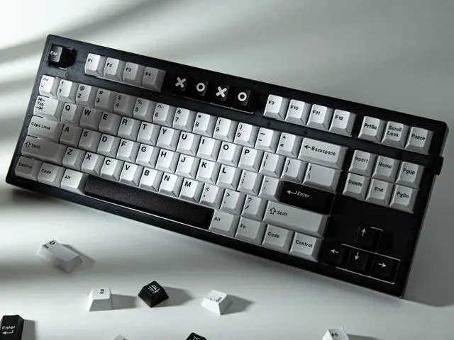 Alt view image 3 of 5 - BowJian 172 Keys Cherry Profile Multiple Combination Keycaps, ABS Double-Shot Injection Custom Keycaps Kit for 60%, 75%, 80%, 85%,100% ANSI Layout Keyboards and 100% ISO Layout Keyboards (Bow)