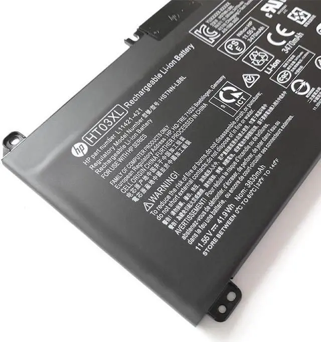 Alt view image 3 of 5 - HP HT03XL Laptop Battery replaceable for Hp Pavilion 14-CE 14-CF 14-DF 15-CS 15-DA 15-DB 15-DW TPN-I130/I131/I132 L11421-422 HSTNN-LB8M 17-AR050WM 920046-121 421 541 HSTNN-IB7Y 11.55V 41.7Wh