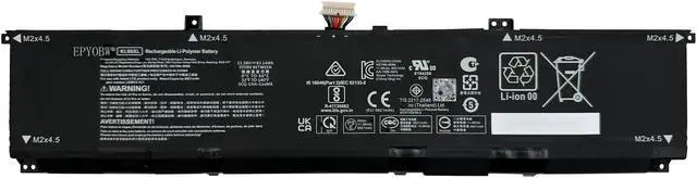 Main image of EPYOBW KL06XL Laptop Battery 83.14Wh 6821mAh Compatible with HP Envy 15-EP 15-EP0000 15-EP0000NS 15-EP0000NU 15-EP0000NW 15-EP0001NK 15-EP0001NIA Series HSTNN-IB9M L85853-1C1 L85885-005