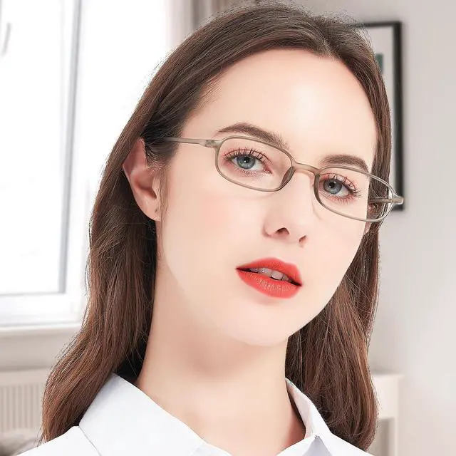 Alt view image 2 of 5 - WEMOOTANTS 4 Packs 3.0 Grey Reading Glasses for Men Women's Blue Light Blocking Readers 1.0 1.5 2.0 2.5 300 3.5 4.0