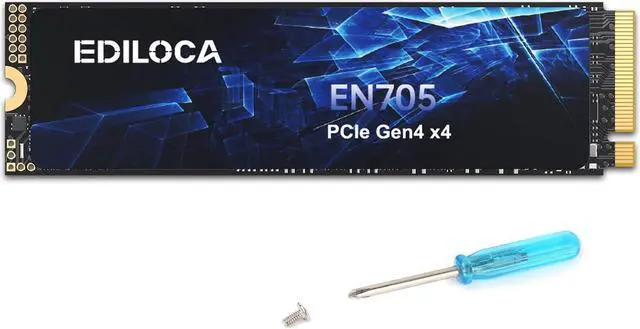 Ediloca EN705 SSD 1TB PCIe Gen4, NVMe M.2 2280, 3D NAND TLC